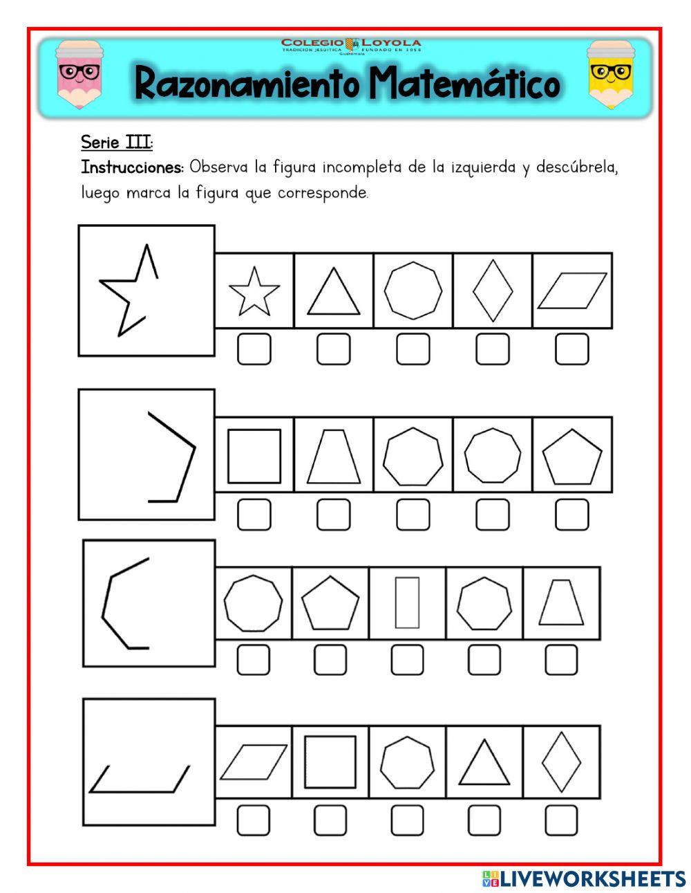 Evaluación razonamiento 1