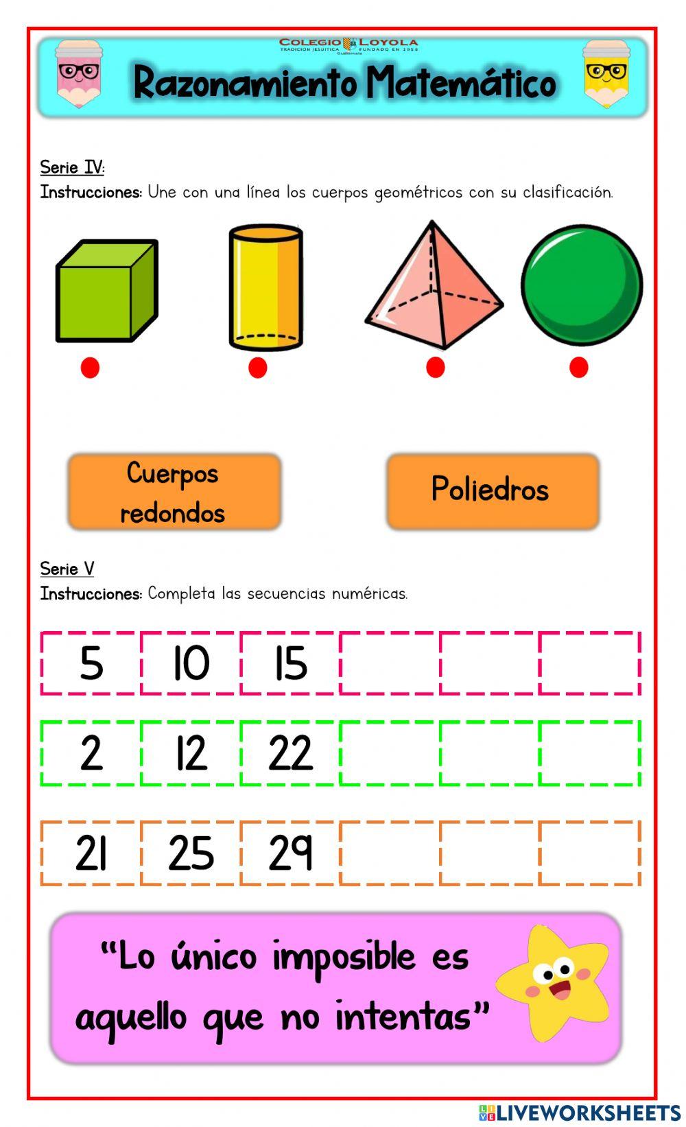 Evaluación razonamiento 1