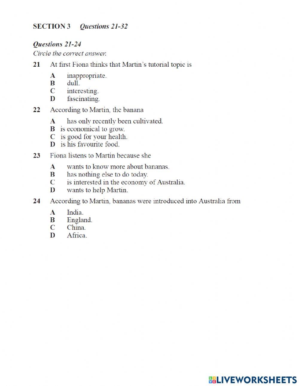 Ielts listening test 2(book 1 part 3)