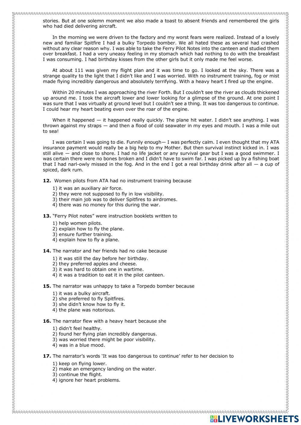 ЕГЭ английский Вариант 3 listening , reading, grammar