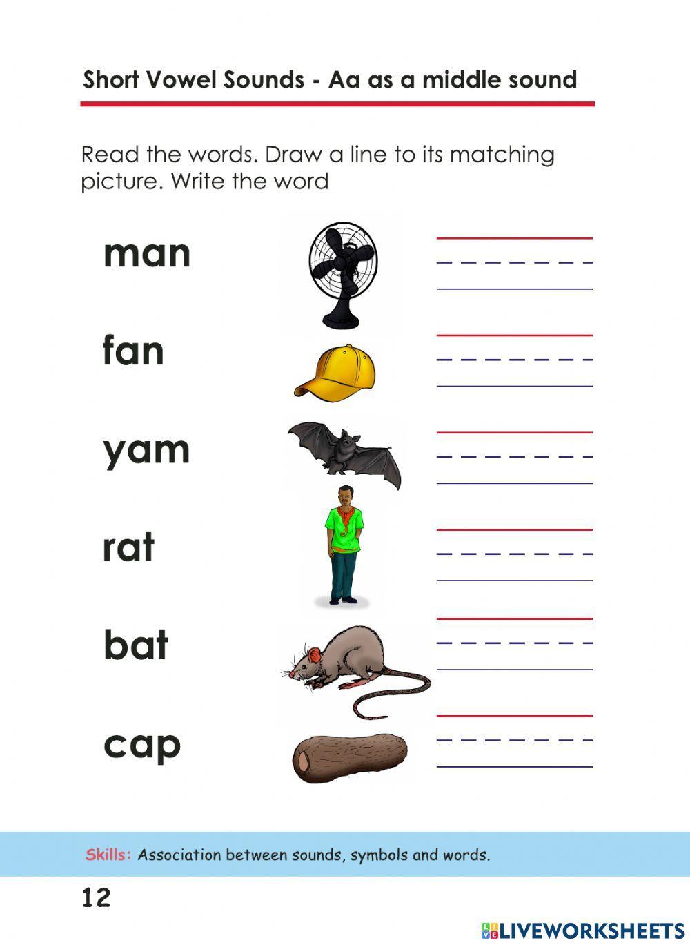 Short Vowel Sounds