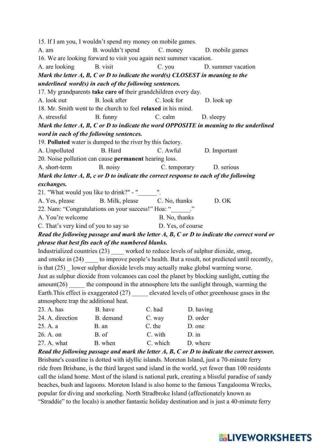 Đề cương ôn tập kì 2 E8 (phần 2)