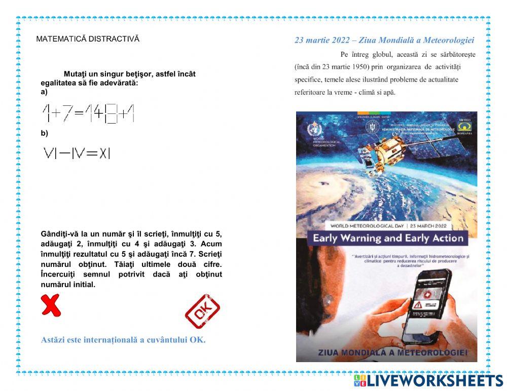 Rezolvare de probleme Clasa a IV-a 