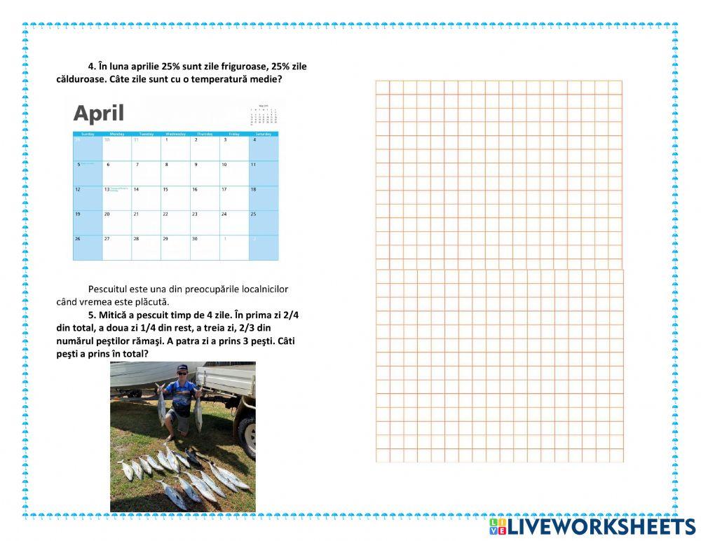 Rezolvare de probleme Clasa a IV-a 