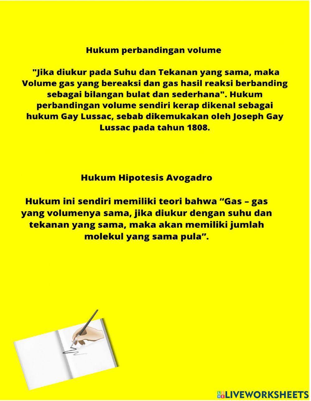 Hukum dasar kimia