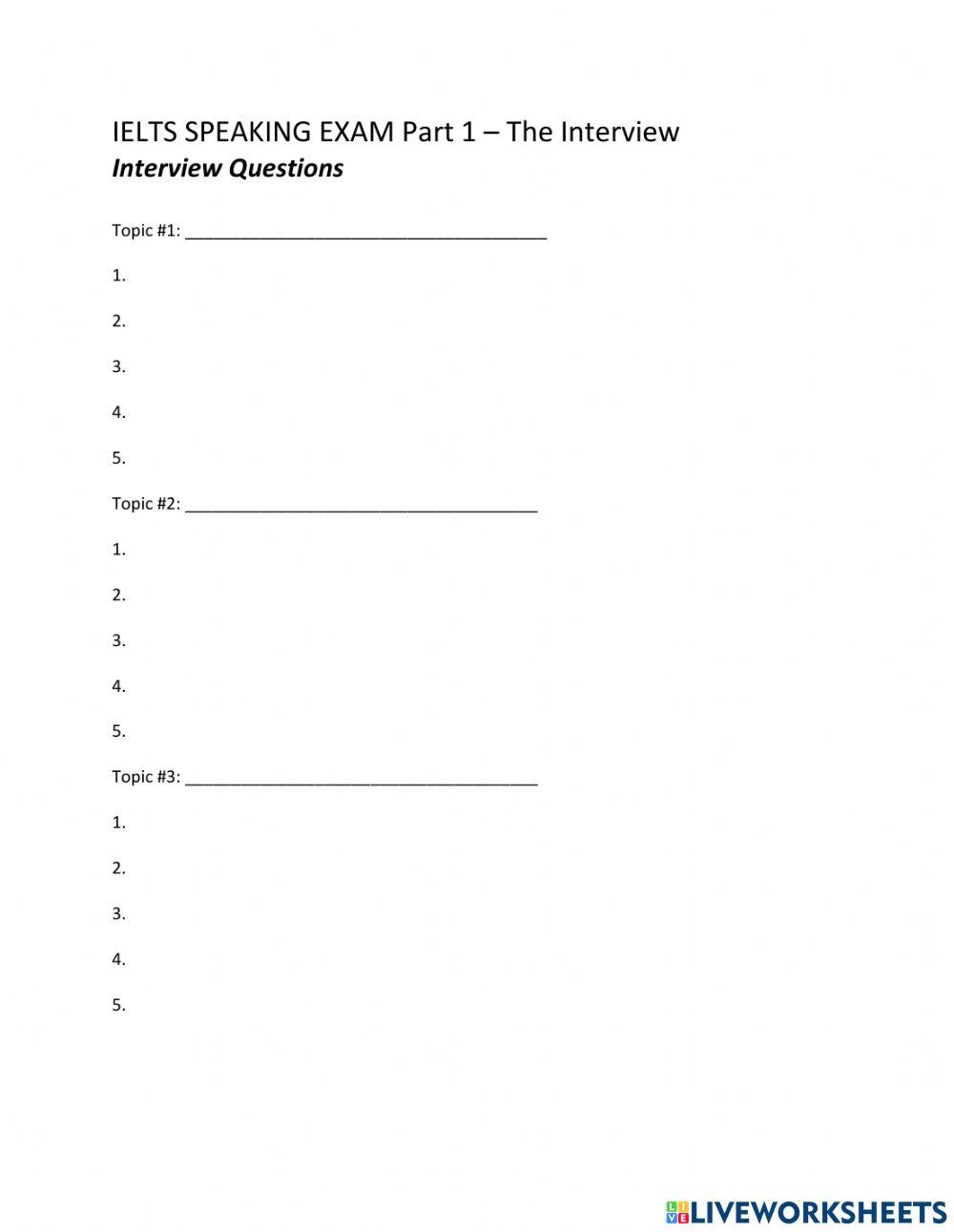 OC2 L07 - Interview Questions