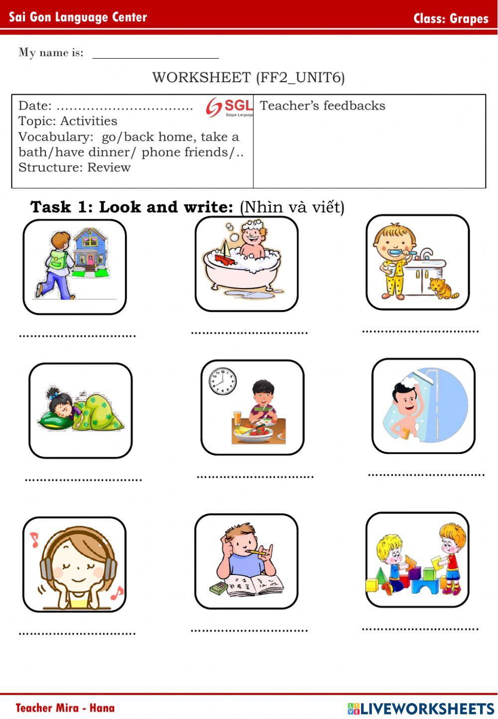 FFs2 - Unit 6 - Grapes