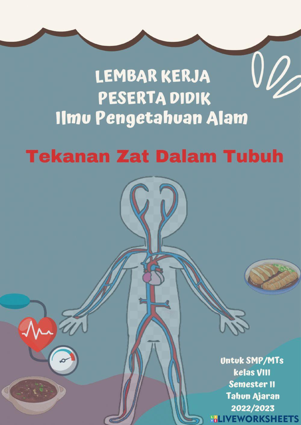 Tekanan zat dalam tubuh