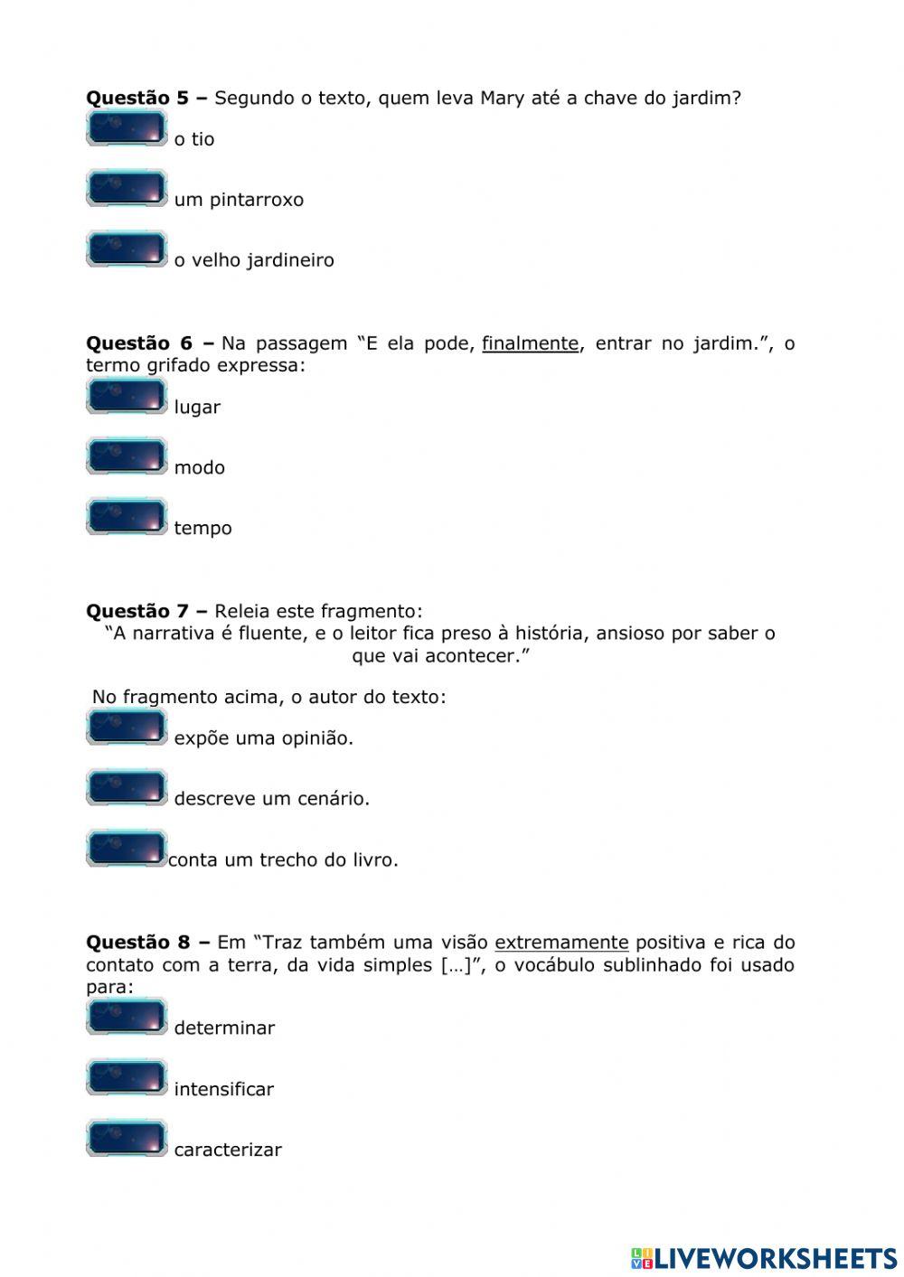 Interpretação de texto - RESENHA