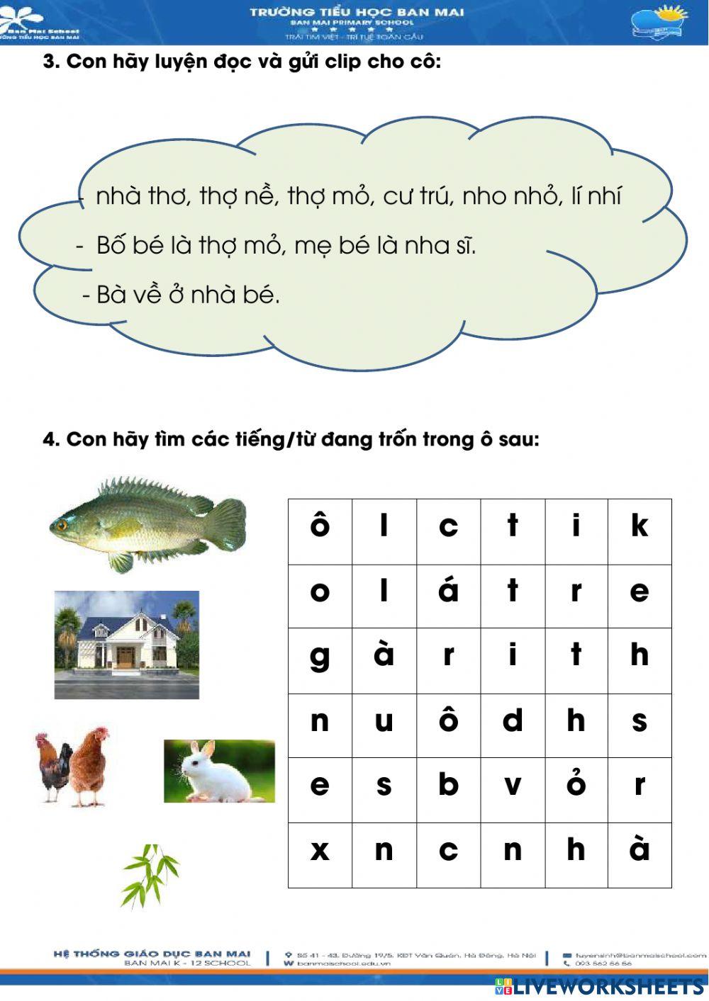 Bài tập cuối tuần 6