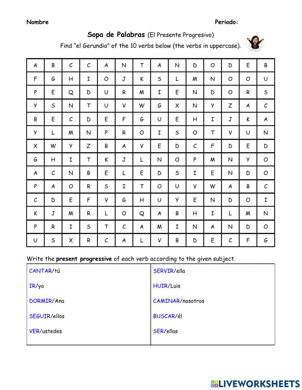 El Presente Pro Free Interactive Worksheets 1950440