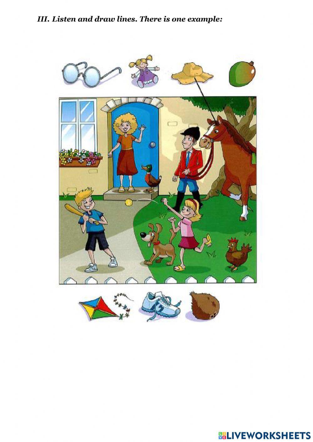 Listening practice for midterm test