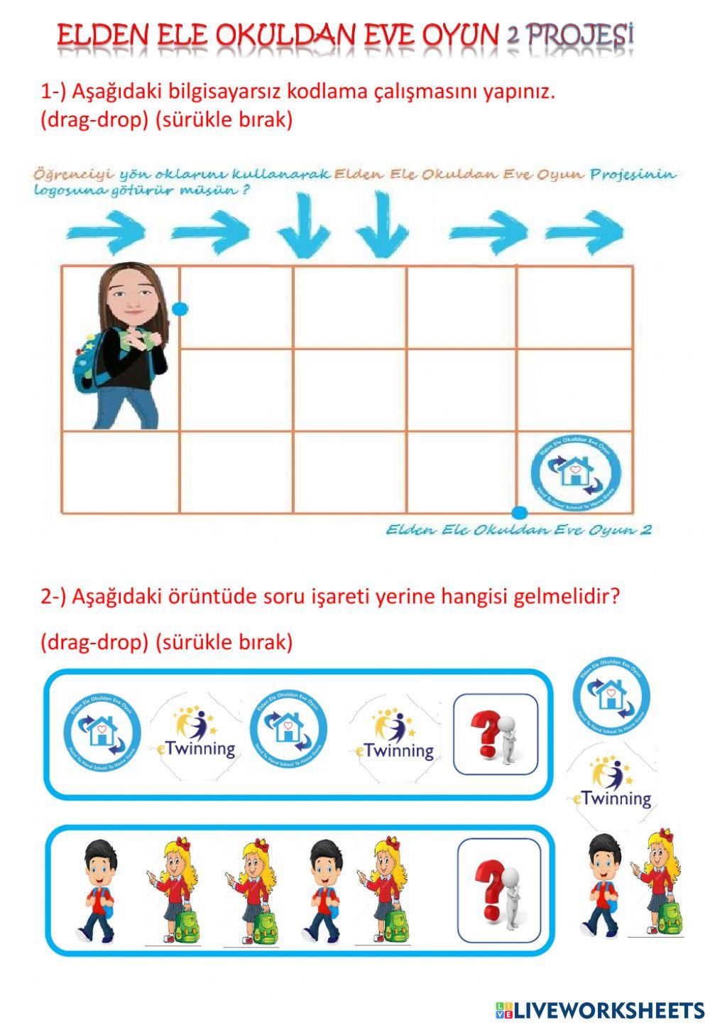 liveworksheet şablon