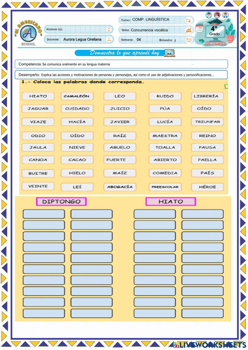 Concurrencia vocálica
