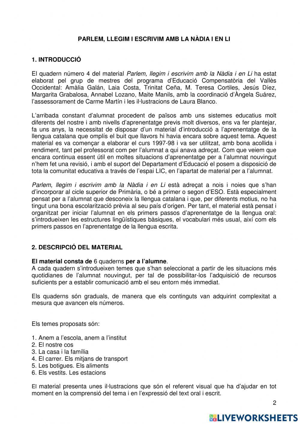 Els mitjans de  transport