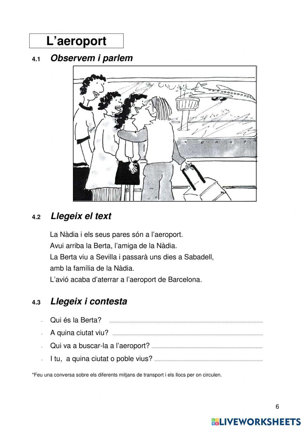 Els mitjans de  transport