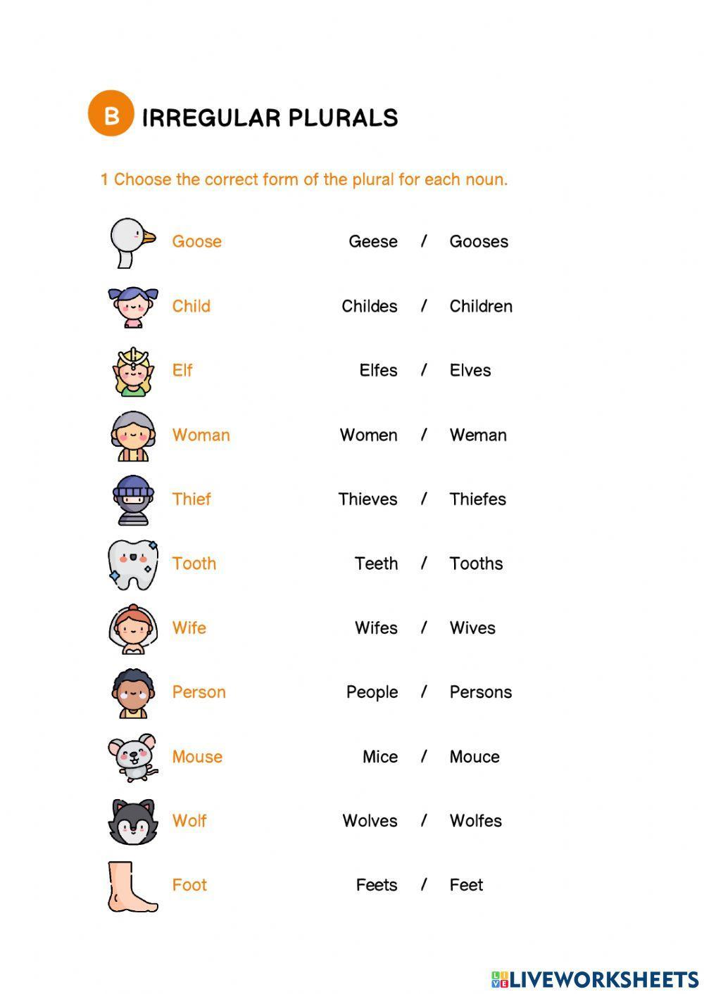 1950639 | Plural form worksheet | gabrietenr