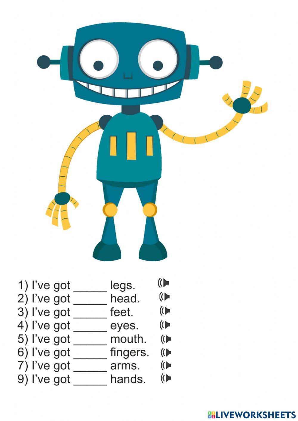 I've got (parts of body)