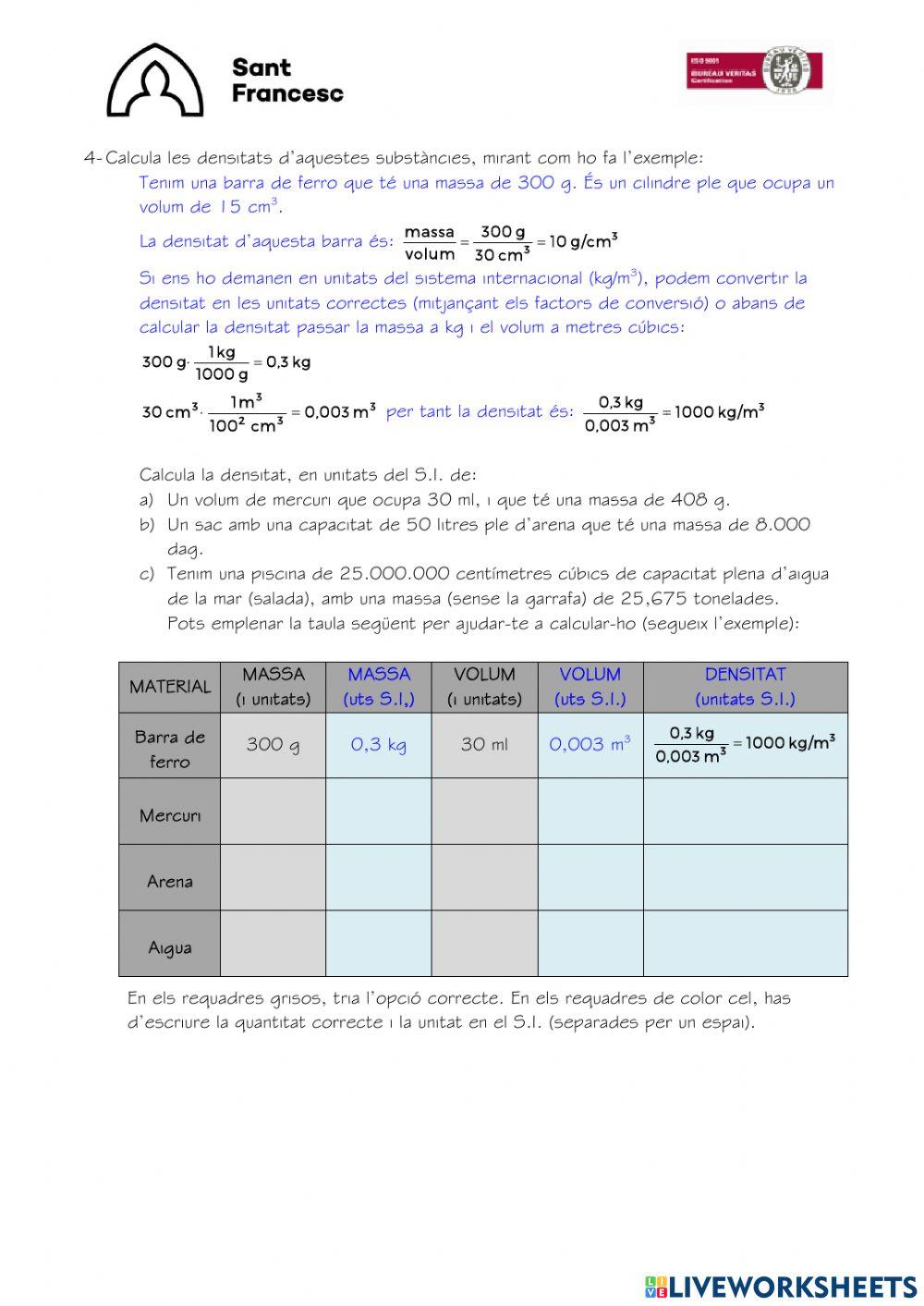 La matèria i els estats d'agregació
