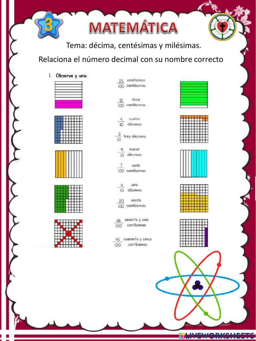 Fracciones decimales