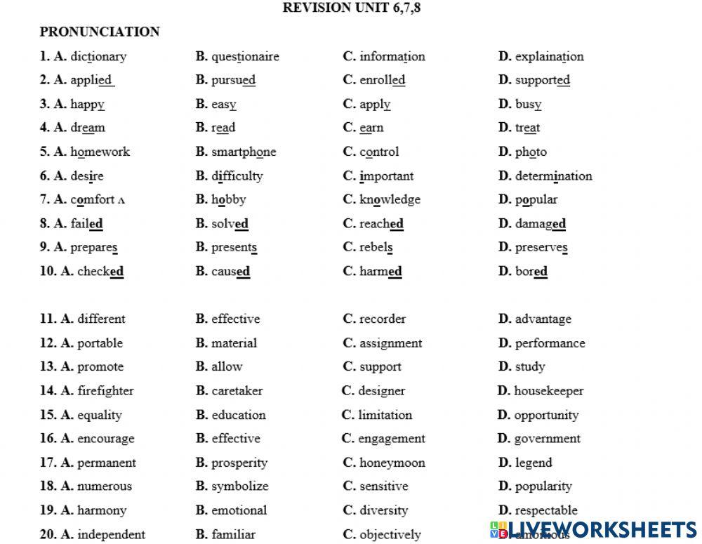 On gk2 lop 10 pronun