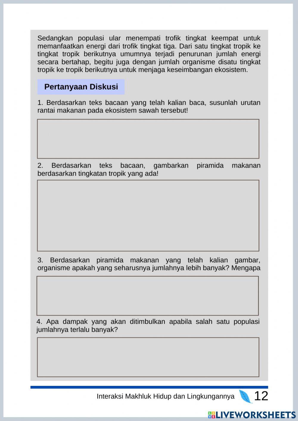 Lembar Kerja Pola Interaksi
