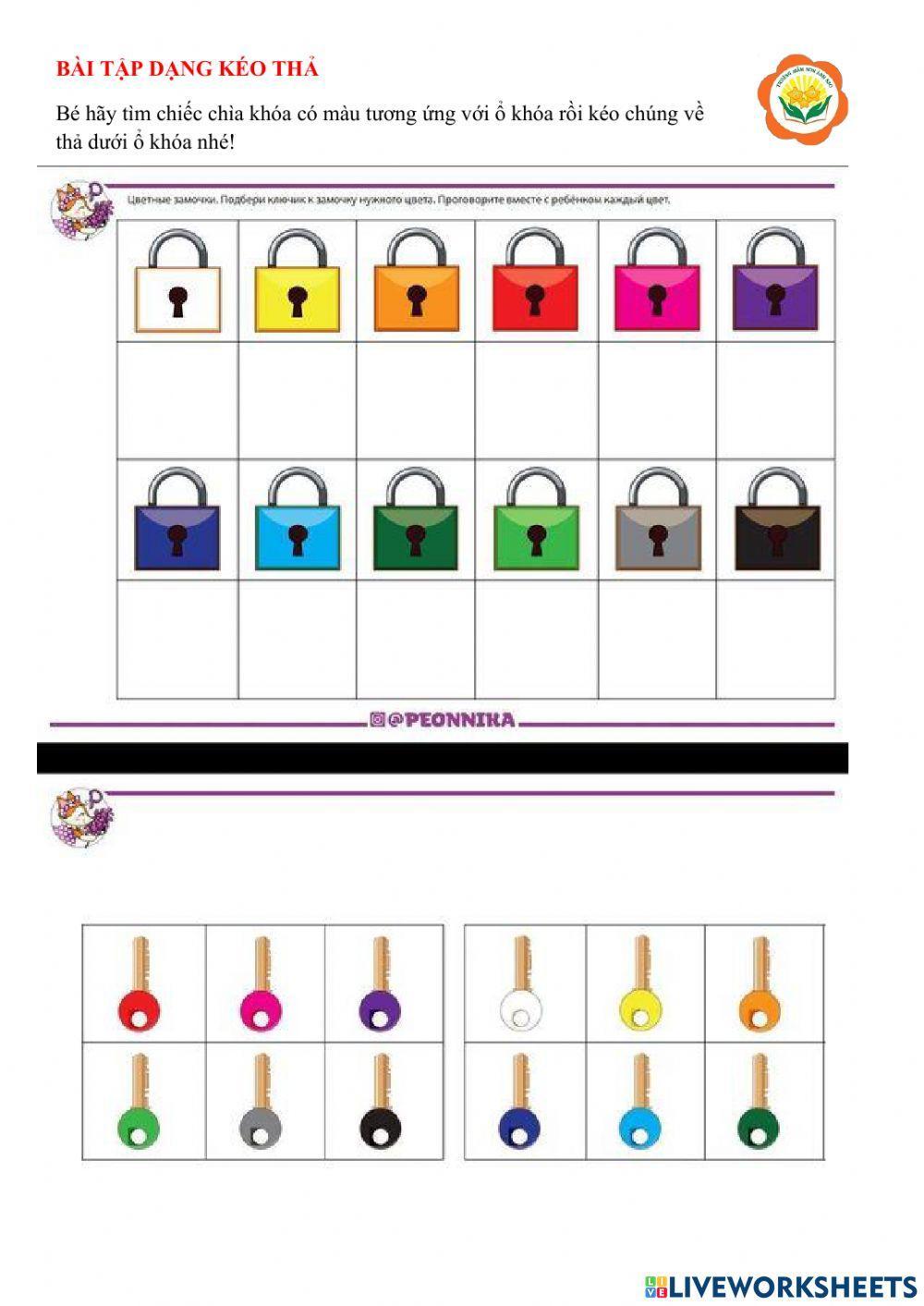 Bài tập ôn khối mẫu giáo lớn tuần 4 tháng 3