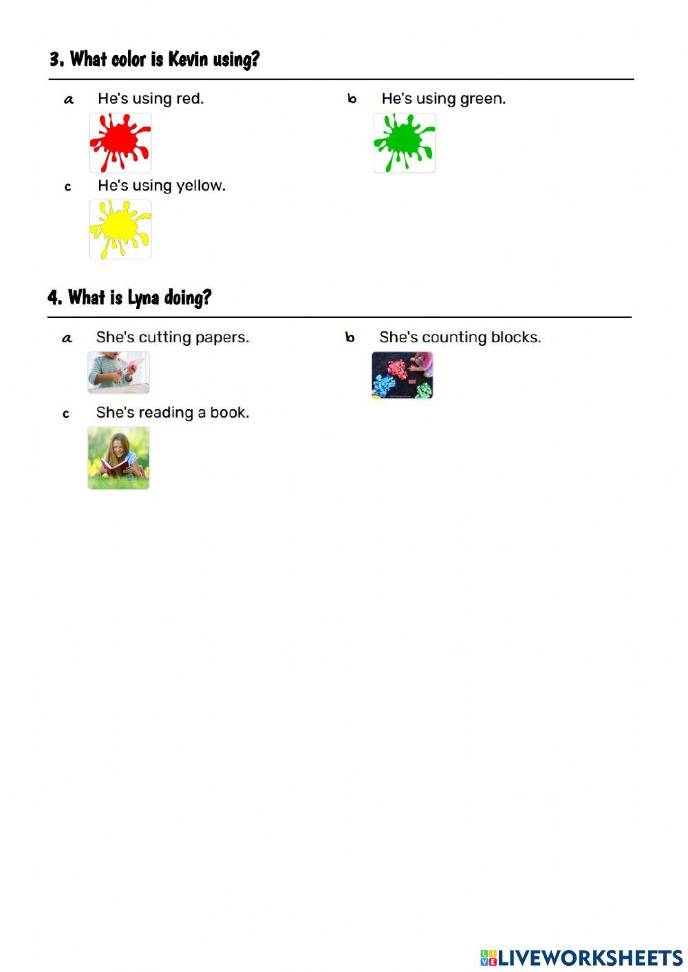 Reading comprehension