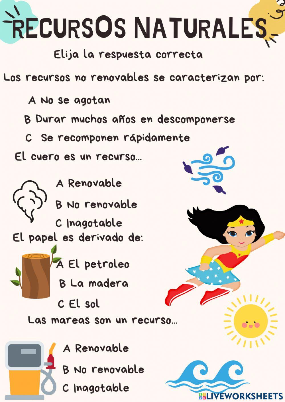 Recursos naturales