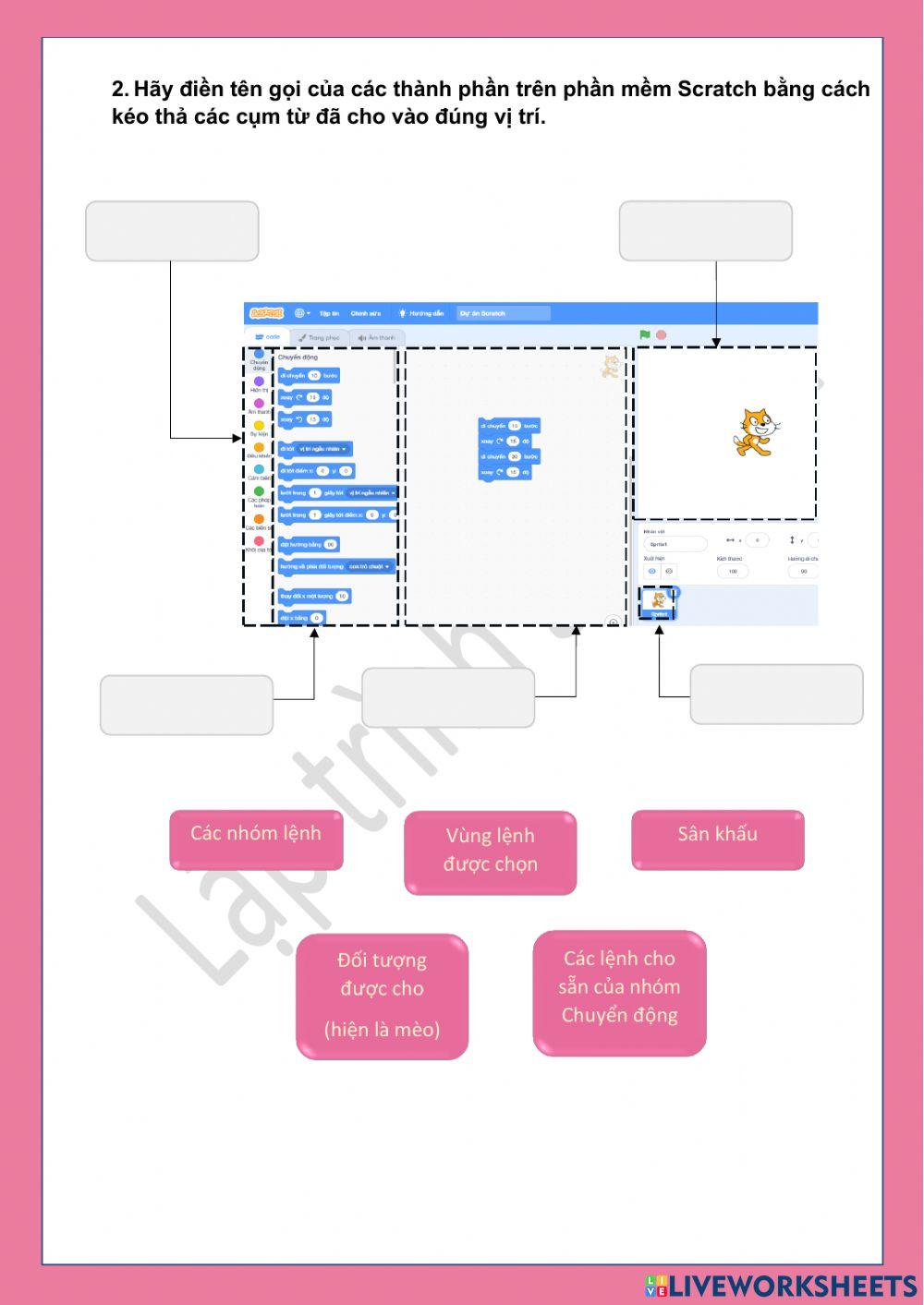 Tin học lớp 4-Tuần 28-Bài 4: Lệnh lặp với số lần lặp biết trước
