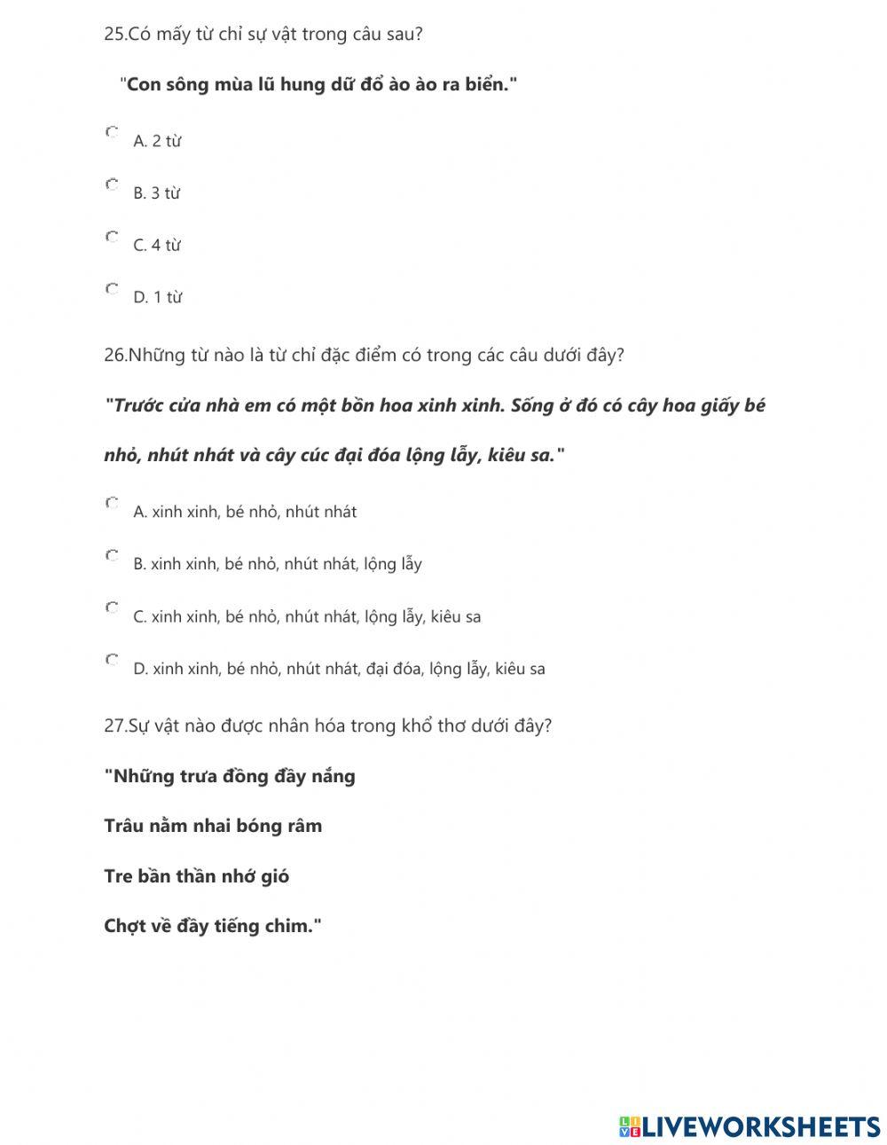 Phiếu Tiếng Việt CT21