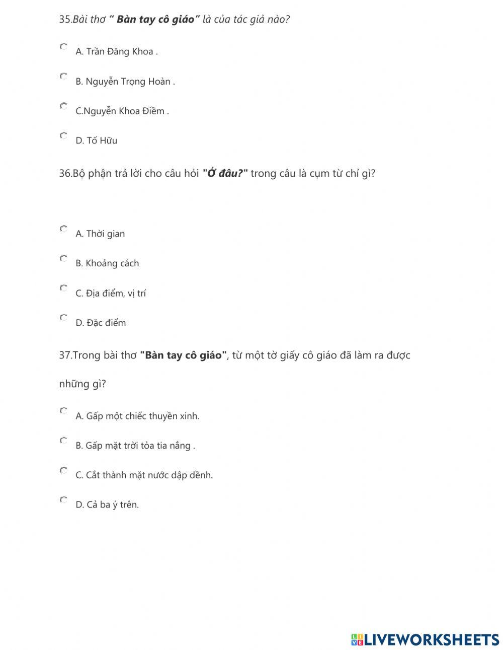 Phiếu Tiếng Việt CT21