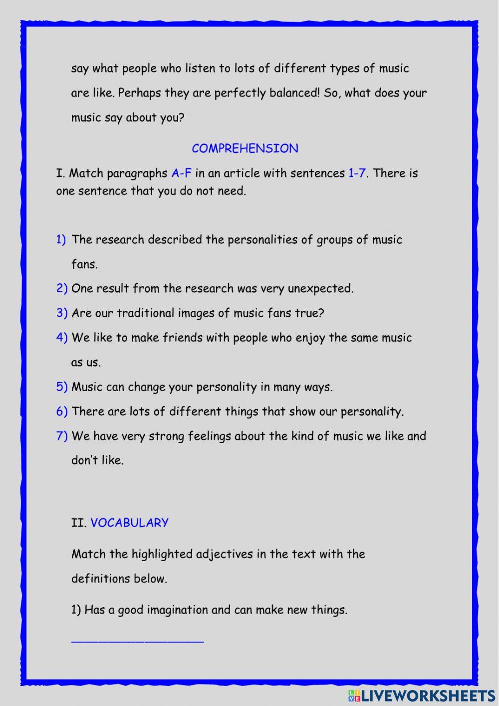 Reading starter Reading starter