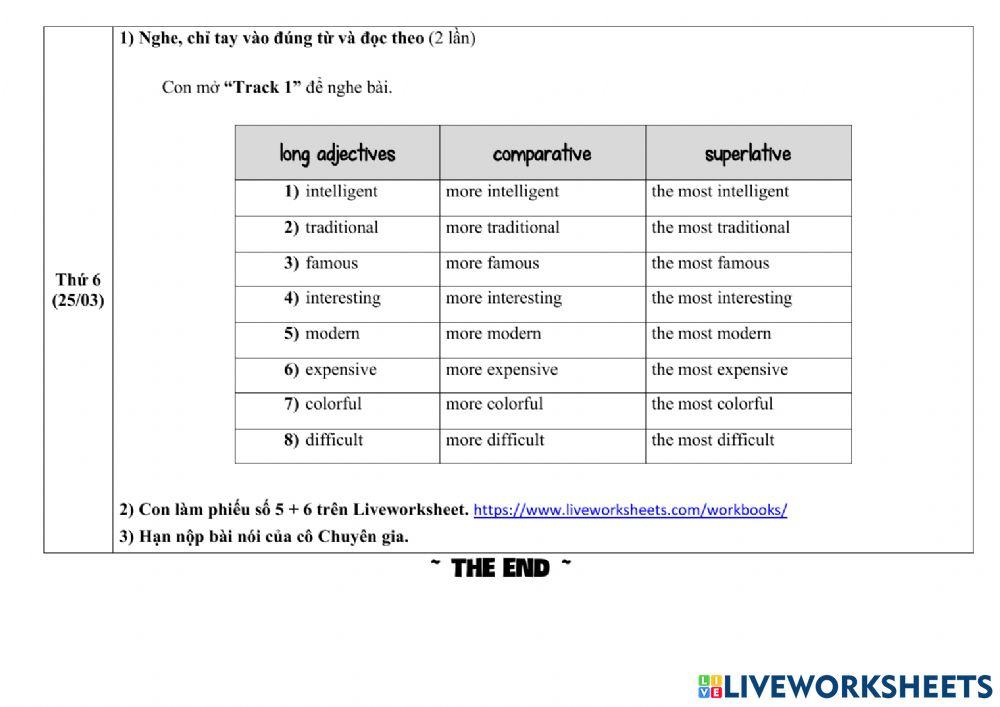 Phiếu HD học tuần 21-25.03