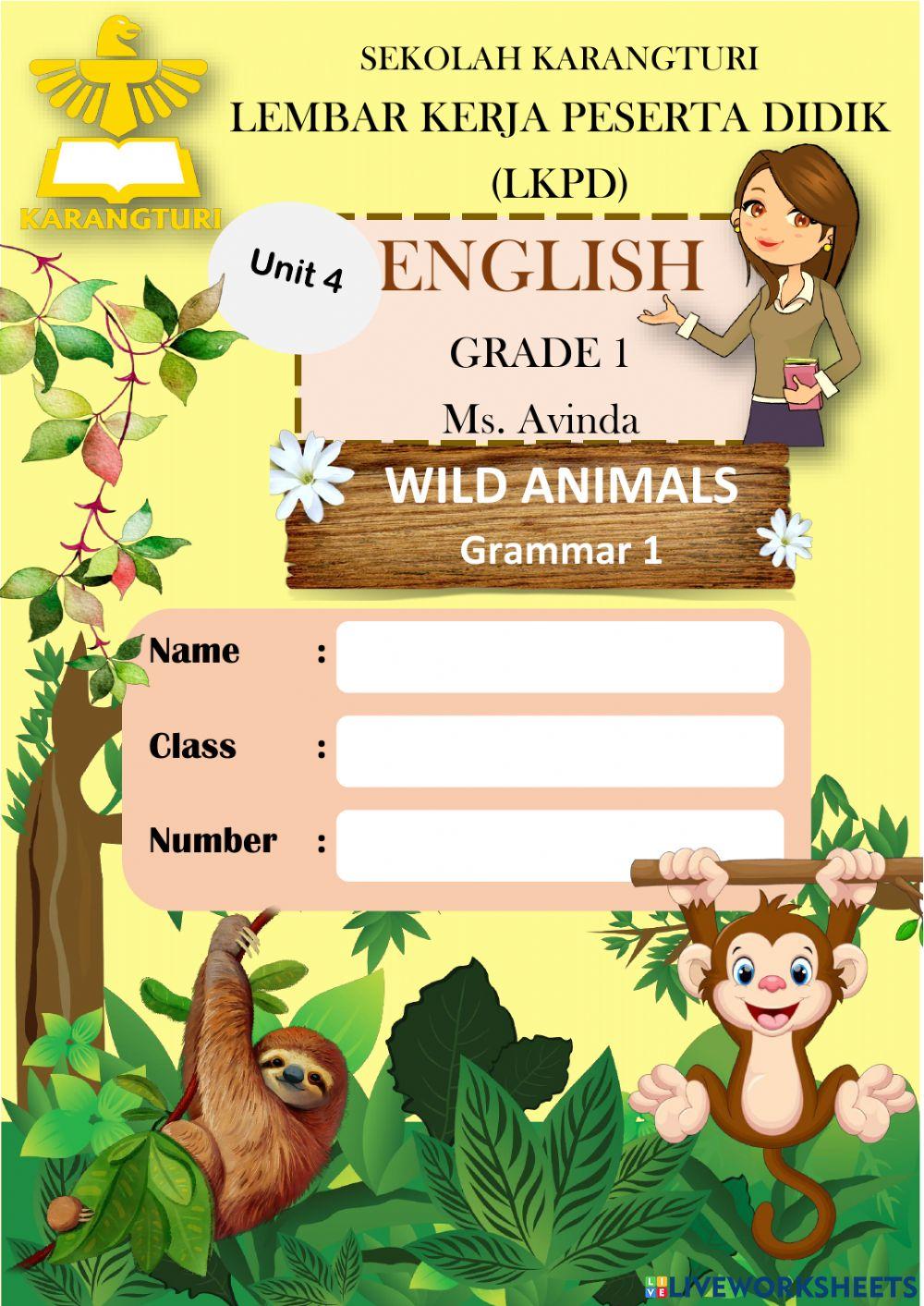 LKPD Unit 4 Grammar 1