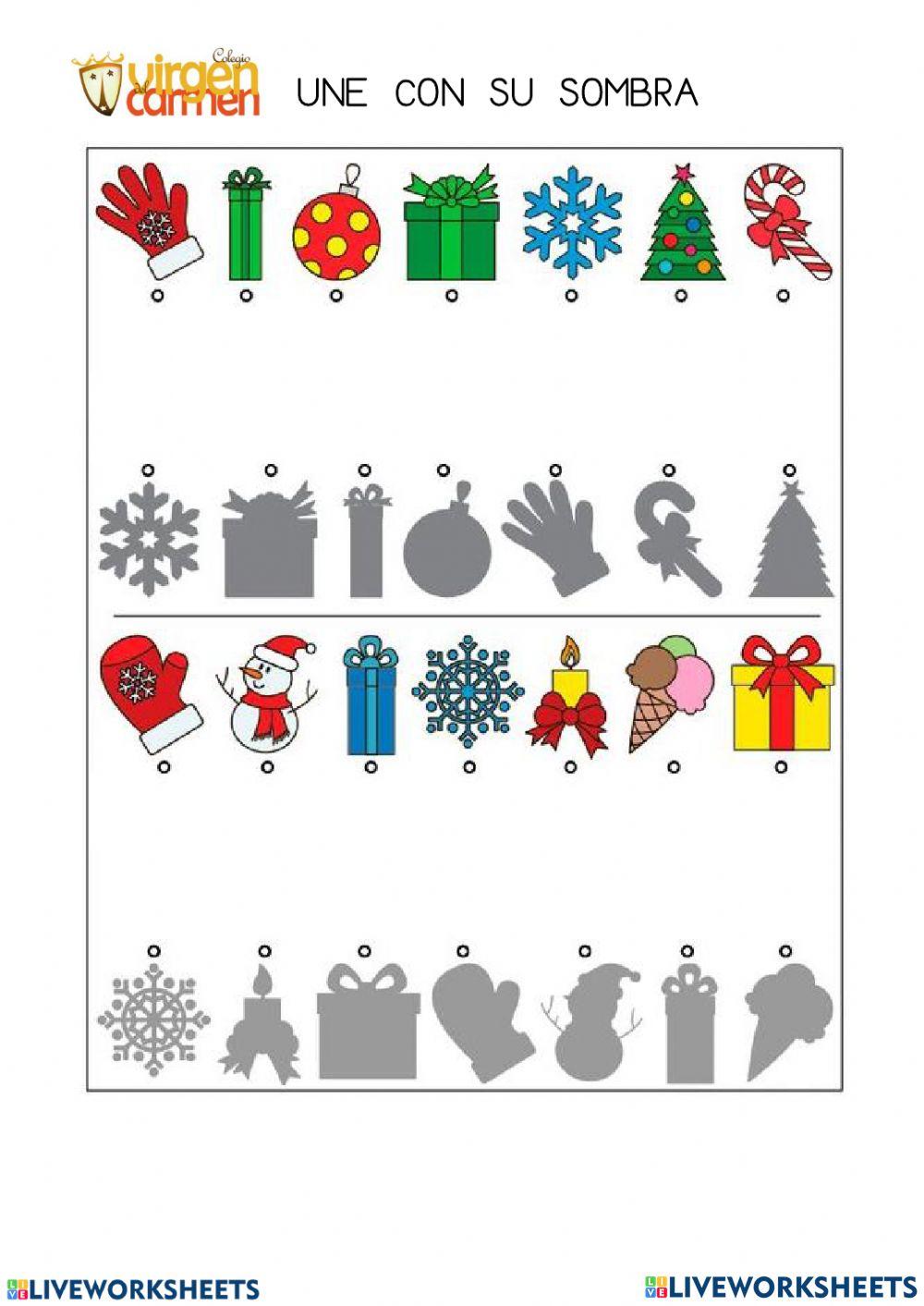 La navidad interactive exercise for Educacion infantil | Live Worksheets