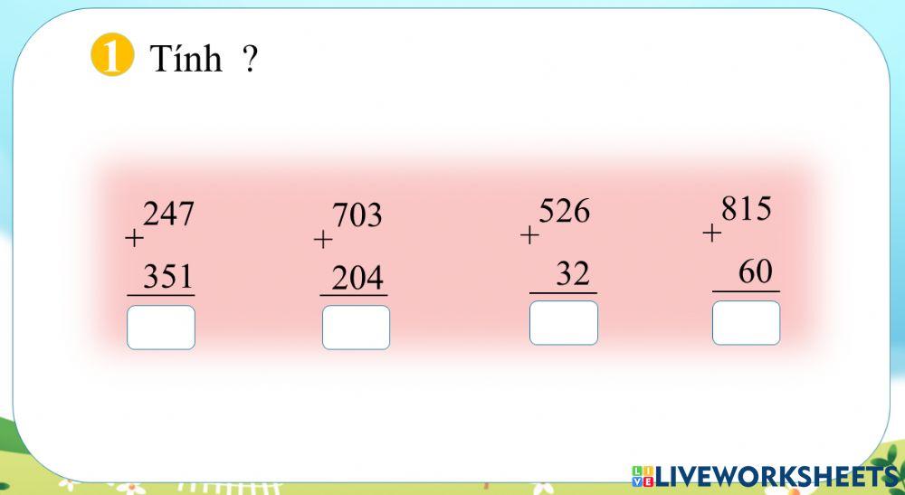 Bài tập 1 trang 80