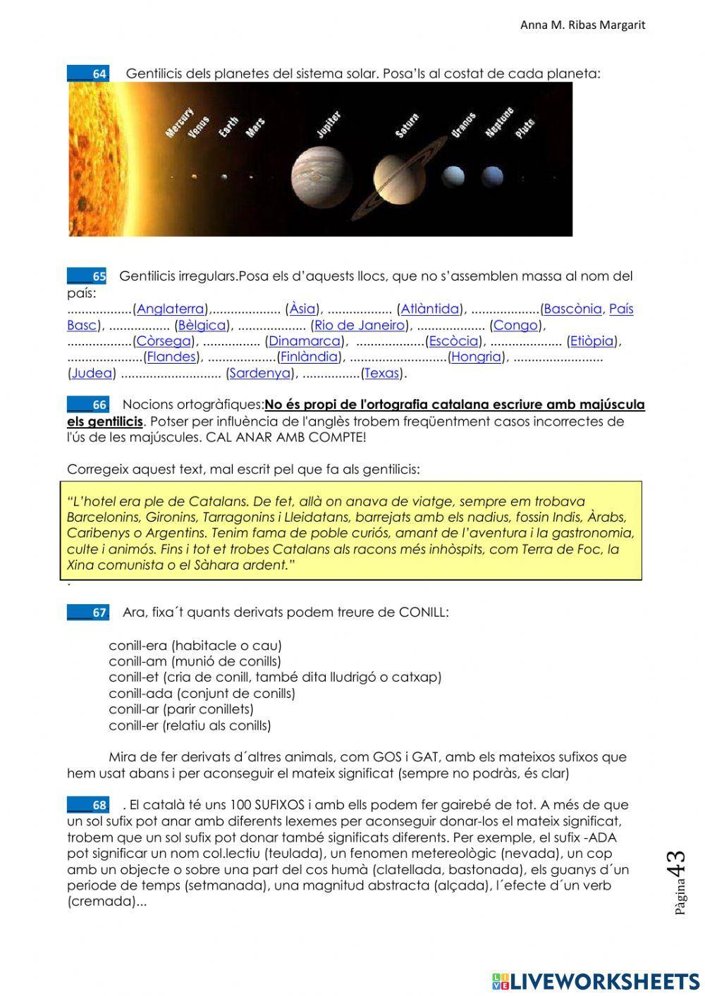 Derivació i composició