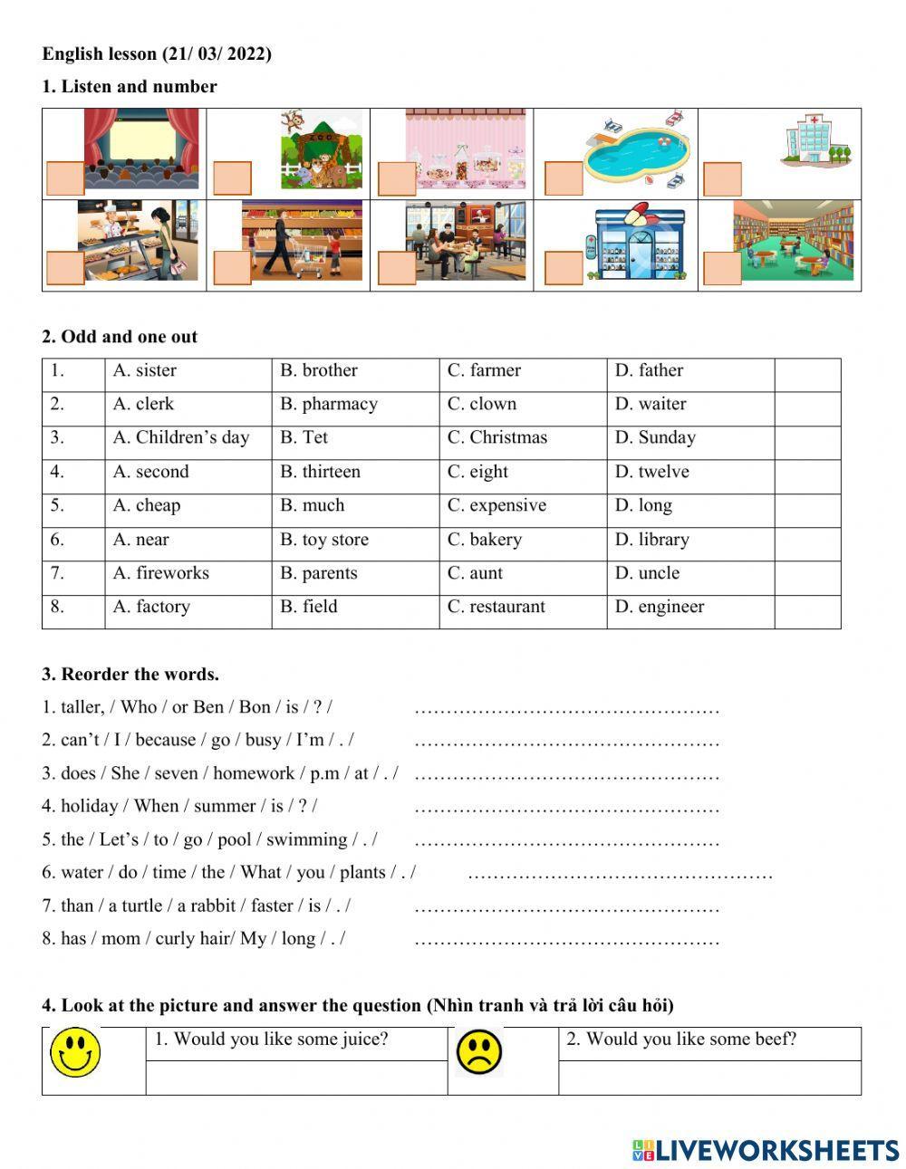 Group 3 - The neighborhood.