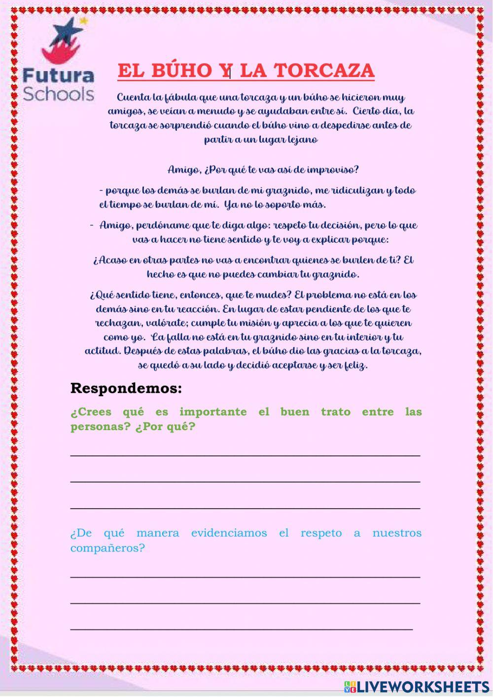 El respeto y mis emociones