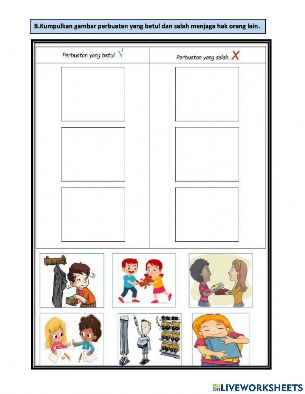 Menghormati hak orang lain