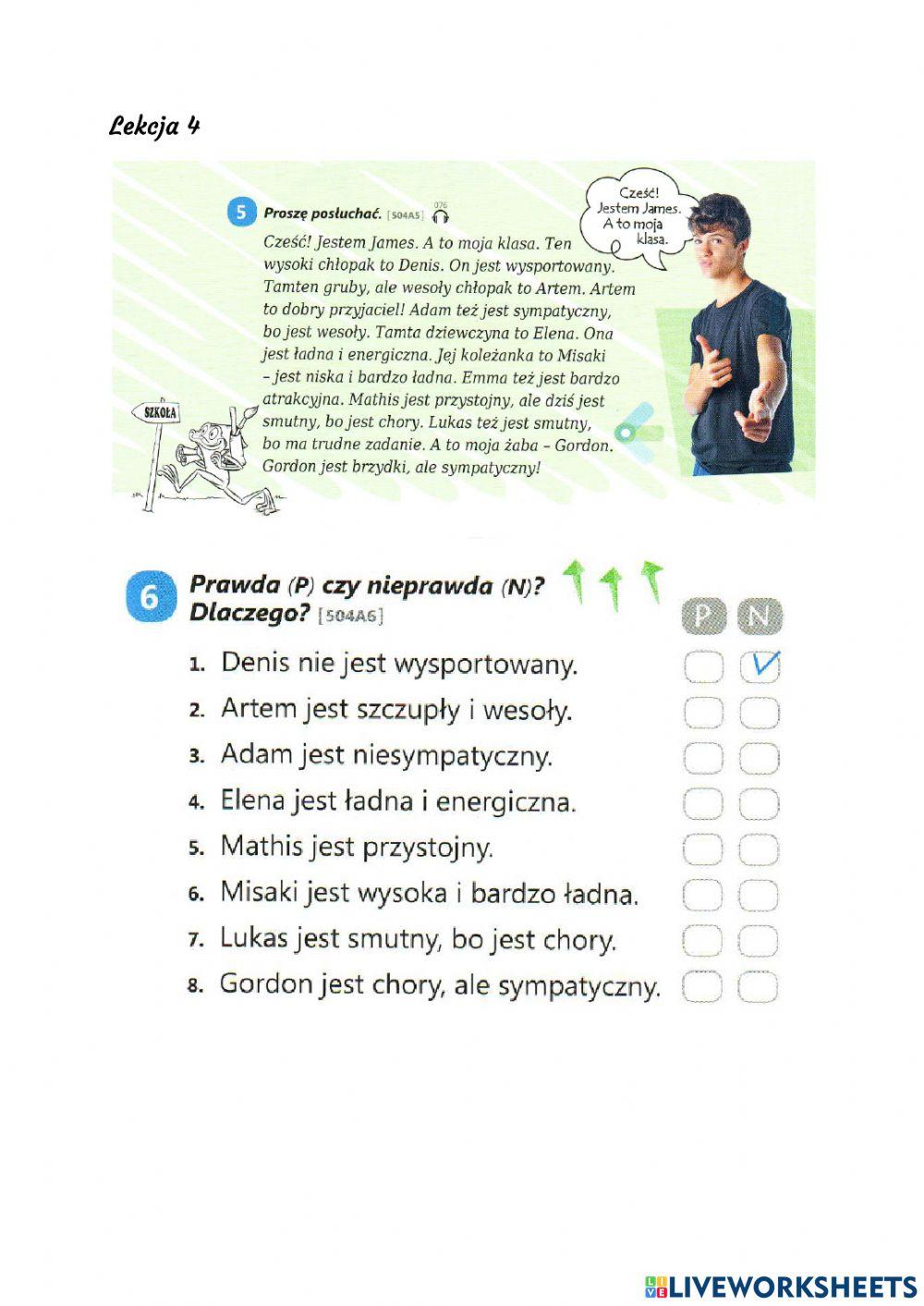 Prawda czy nieprawda?