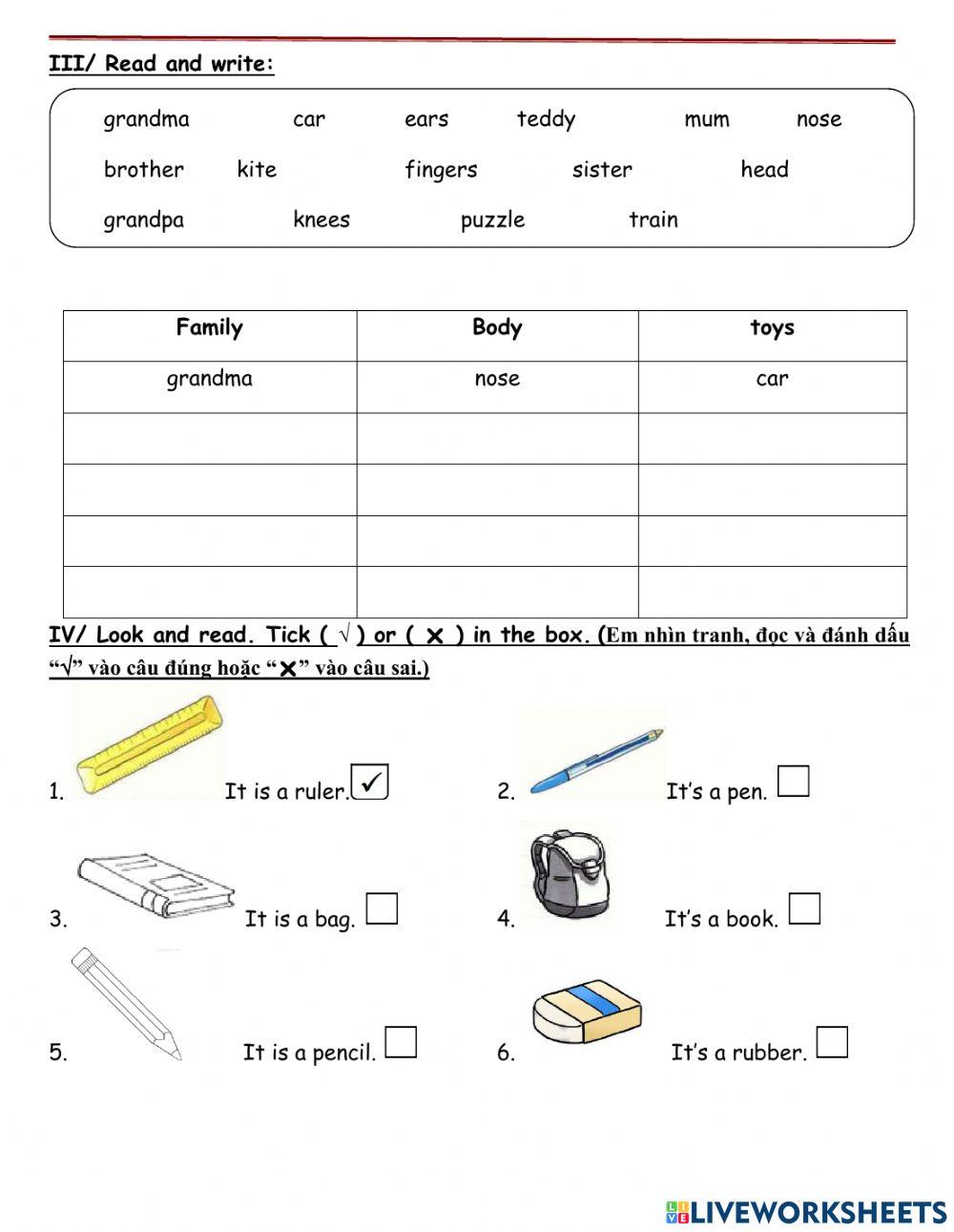 G2. 2. she is my mum