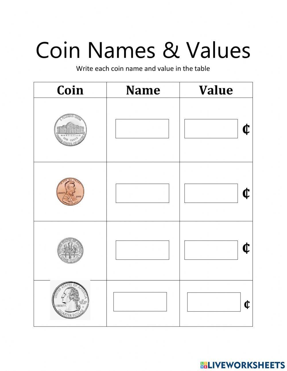 Coins & Values