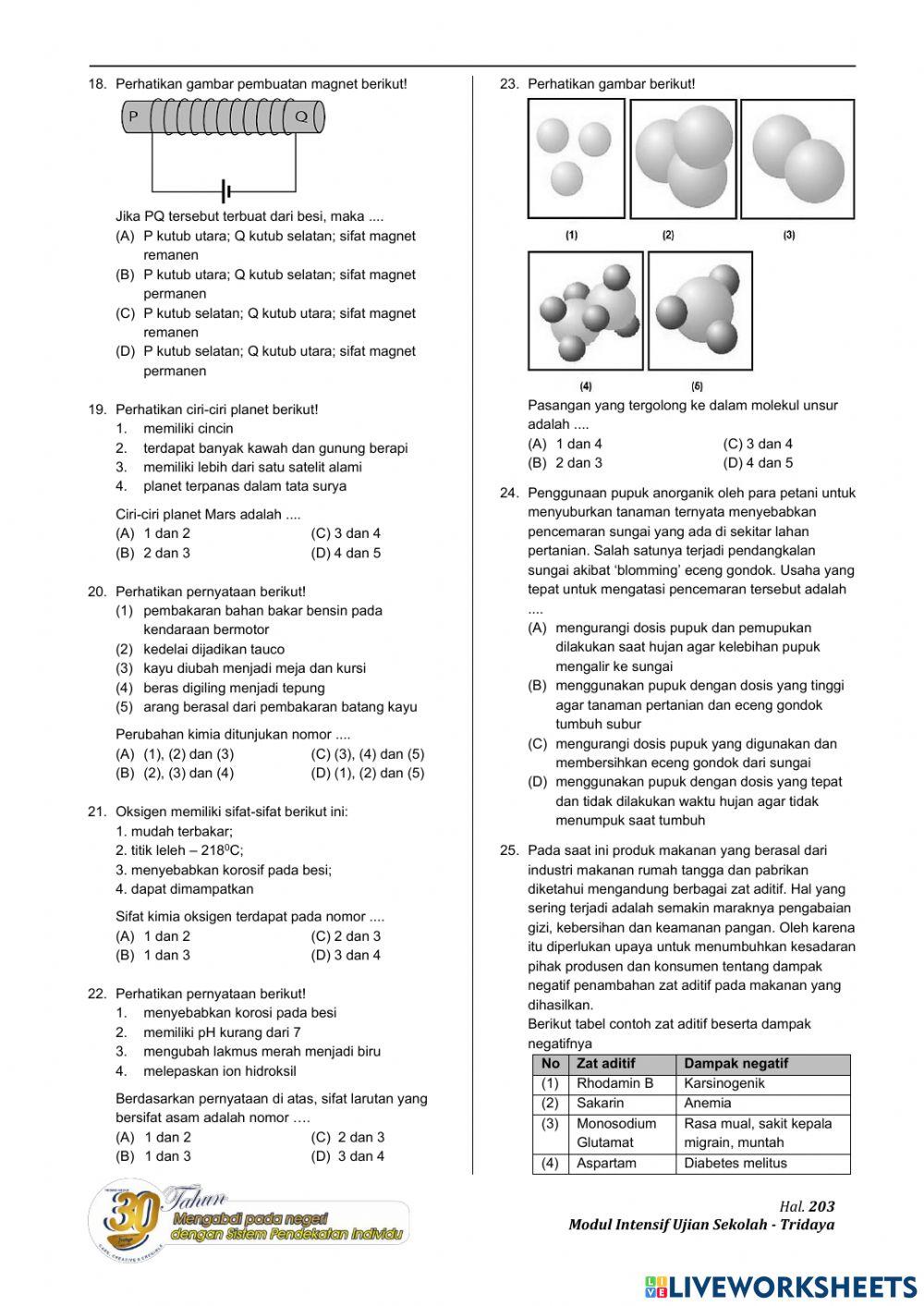 Evaluasi ipa tap us 8