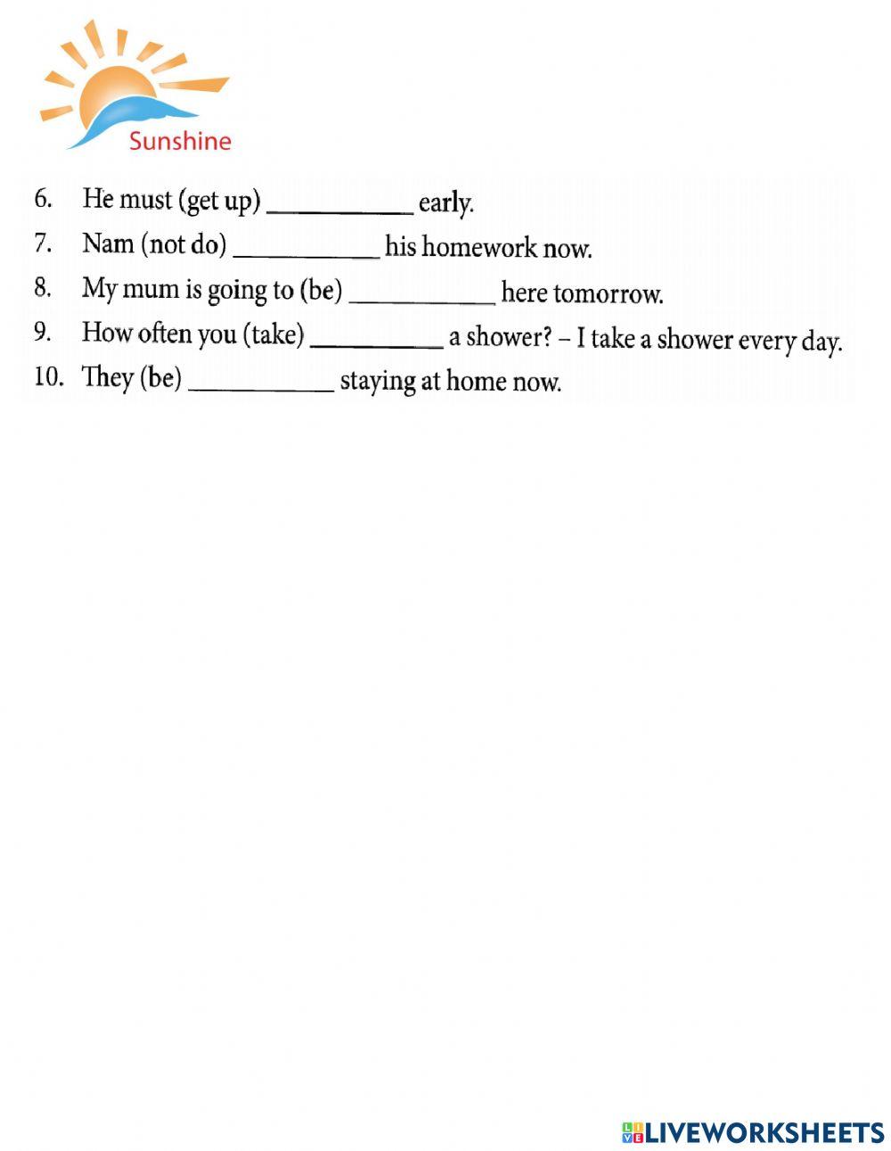 G6- U10 - Our home in the future - exe 2