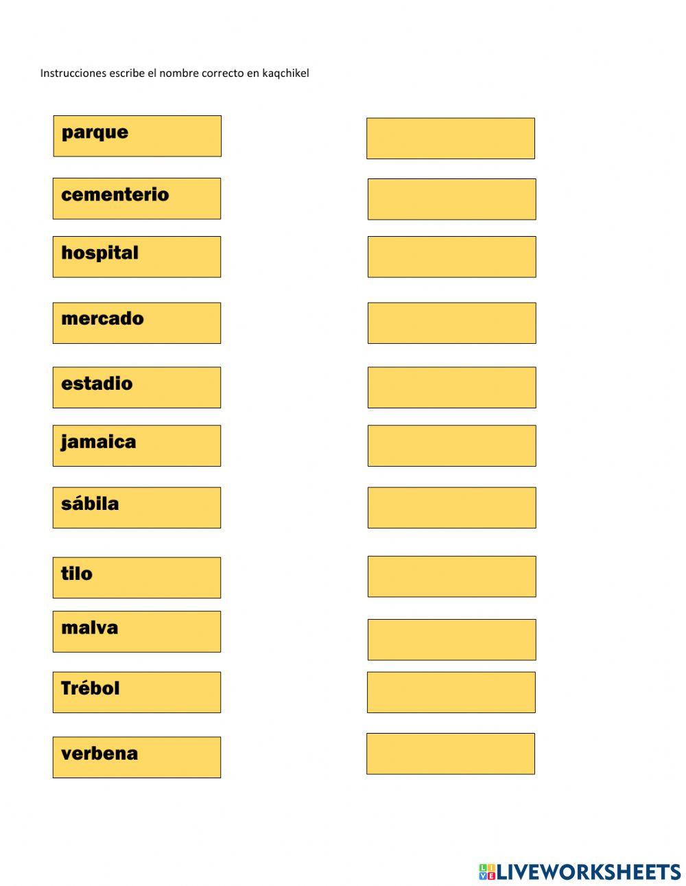 Evaluación kaqchikel