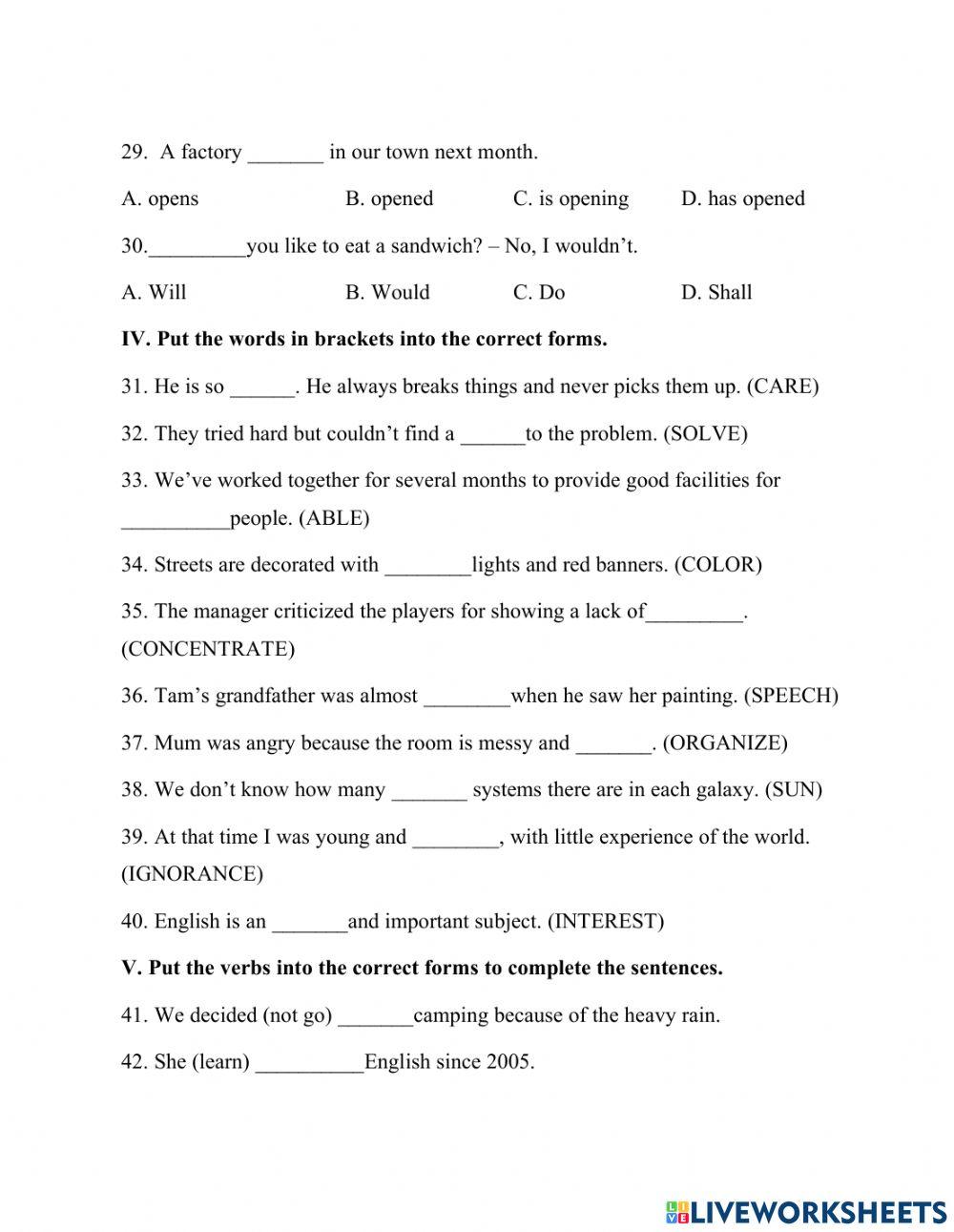Đề Anh vào 6 đợt 2 vòng 2 Arc 2021-2022