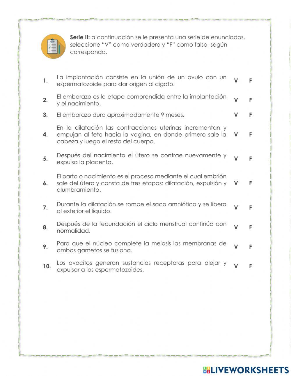 Fecundación, embarazo y parto