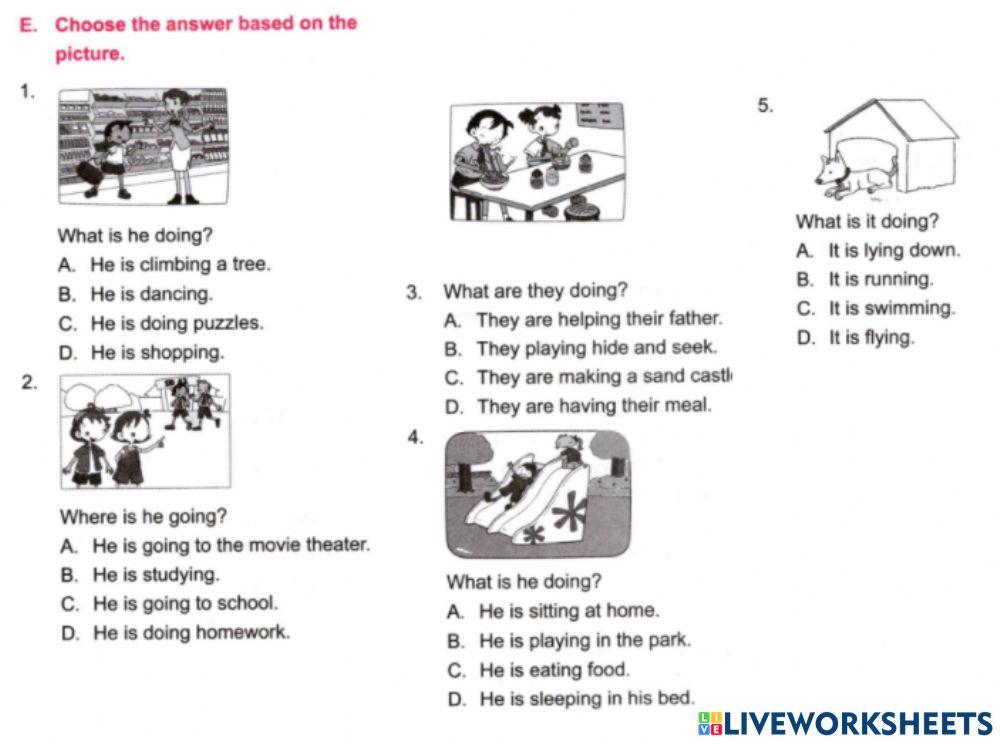 Sm sd 2 present continuous tense